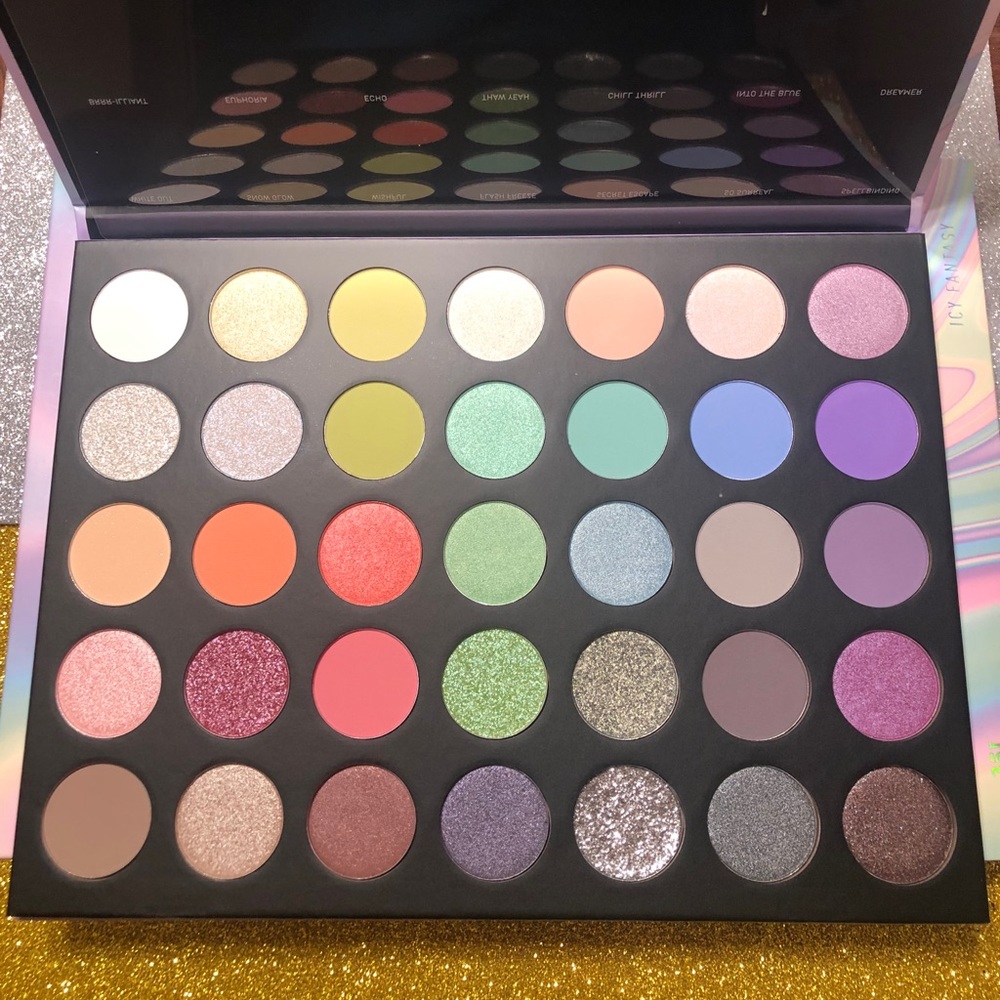 BNIB LE! Morphe Icy Fantasy 35I Eyeshadow Palette
